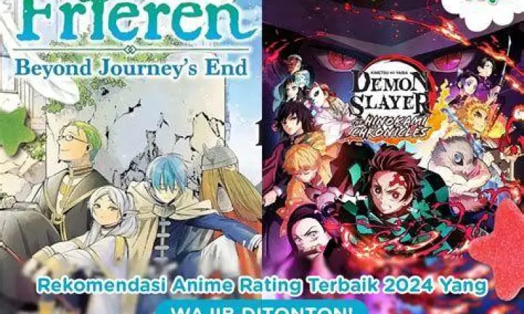 Cuplikan adegan anime populer dengan kualitas grafik tinggi