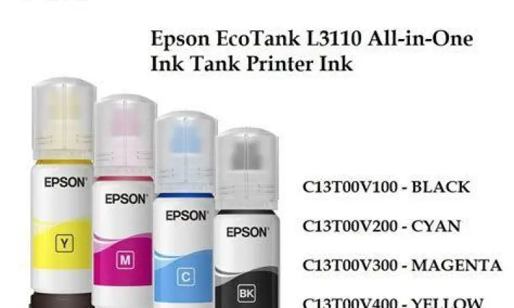 Mengisi tinta original pada Epson L3110