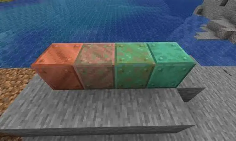 Blok Tembaga Minecraft 1.17.40