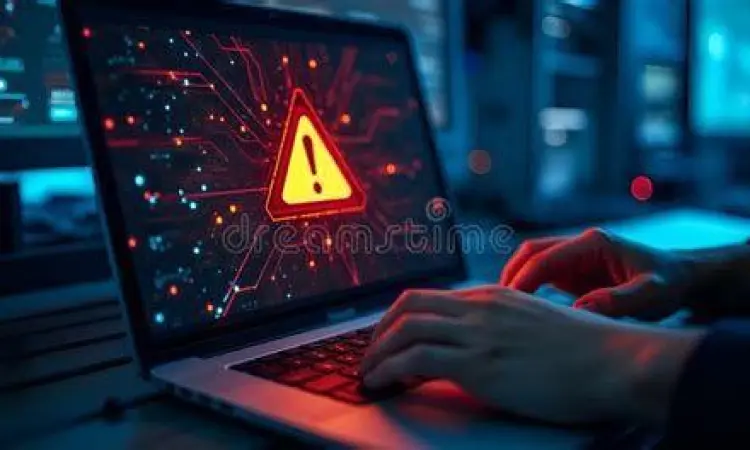 Peringatan keamanan pada perangkat komputer