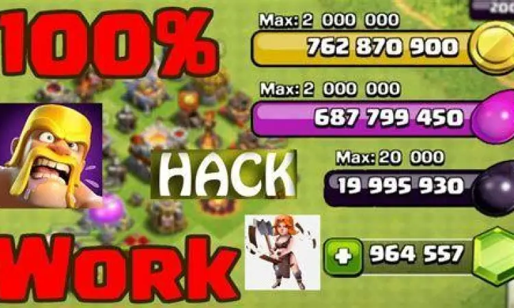 Fitur unlimited gems dan gold di COC Mod APK 2023