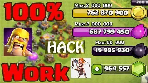 Resource Unlimited COC Mod Fitur unlimited gems dan gold di COC Mod APK 2023