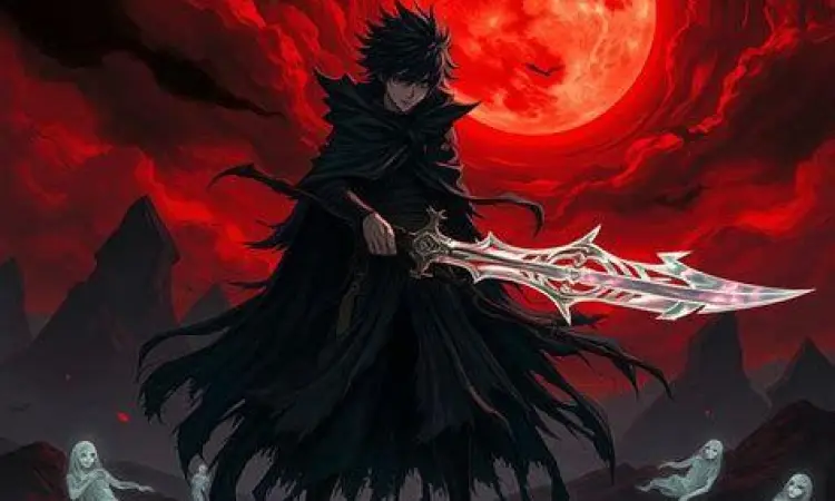 Sisi Gelap Shinigami Seni gelap fantasi dewa kematian