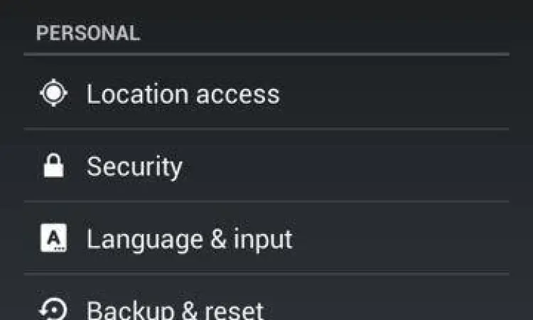 Aktivasi sumber tidak dikenal di android