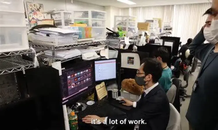 Produksi Anime Proses produksi di studio anime