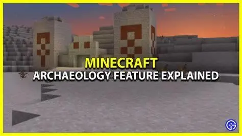 Arkeologi Minecraft 1.20 Fitur Arkeologi di Minecraft 1.20