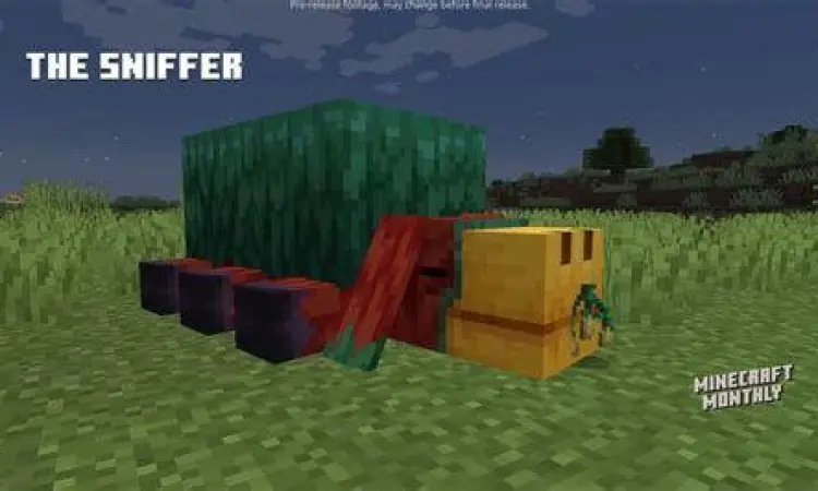 Mob Sniffer di Minecraft 1.20