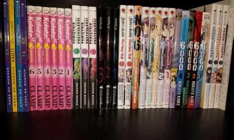 Koleksi Genre Manga Koleksi manga populer berwarna warni
