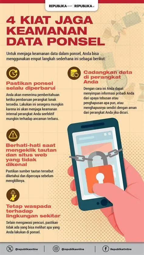 Keamanan Aplikasi Ilustrasi keamanan data dan privasi pada smartphone