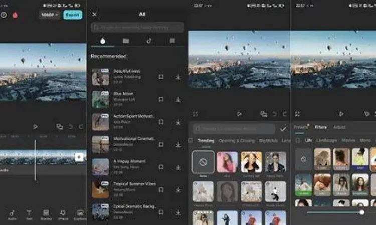 Perbandingan fitur CapCut Mod APK dan Versi Original