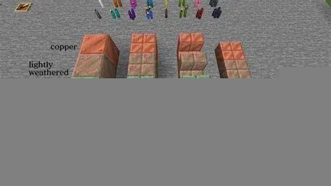 Mekanisme Oksidasi Tembaga Blok Tembaga Minecraft 1.17
