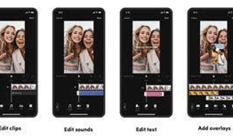 Fitur penyuntingan video di aplikasi Tik Tok