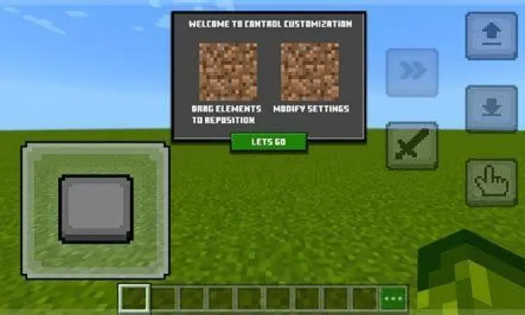 Update Kontrol Sentuh Kontrol sentuh baru di Minecraft PE 1.19.50