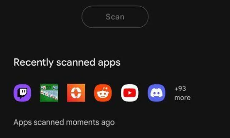 Pemindaian keamanan Google Play Protect