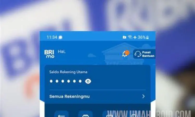 Fitur utama aplikasi BRImo yang memudahkan transaksi