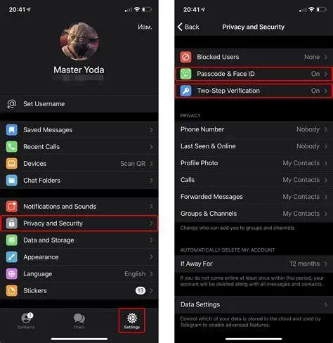 Keamanan Data Telegram Pengaturan keamanan dan enkripsi di Telegram