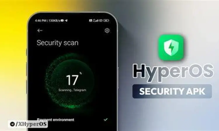 Proses pengecekan keamanan aplikasi APK di smartphone