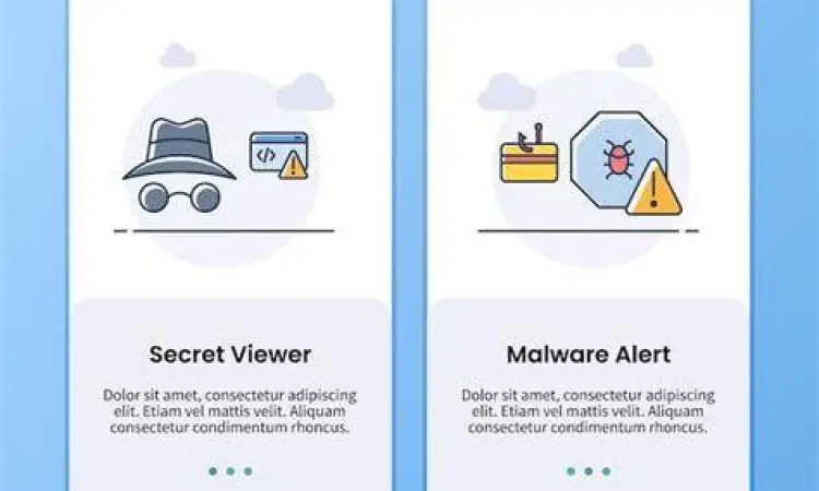 Peringatan keamanan malware pada perangkat mobile