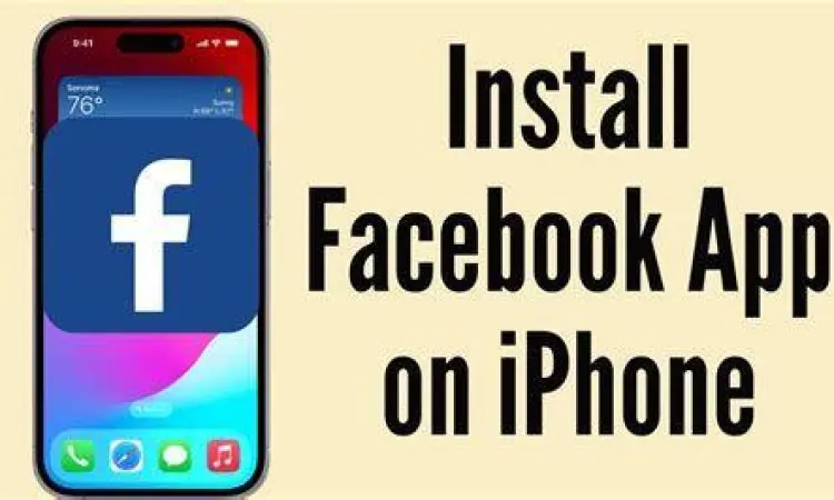Proses Instalasi Facebook Langkah instalasi aplikasi facebook di smartphone