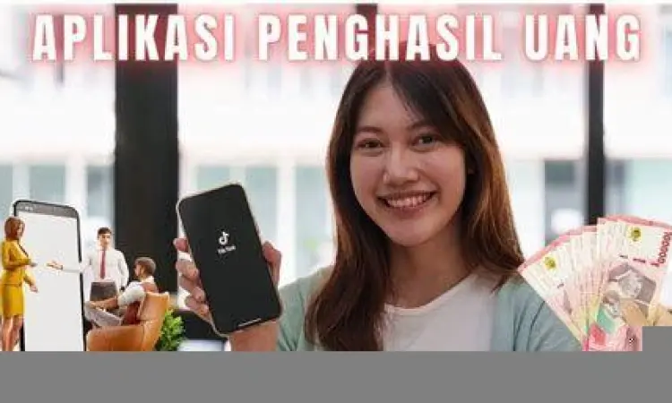 Daftar Aplikasi Cuan 2021 Ilustrasi aplikasi penghasil uang 2021 di smartphone