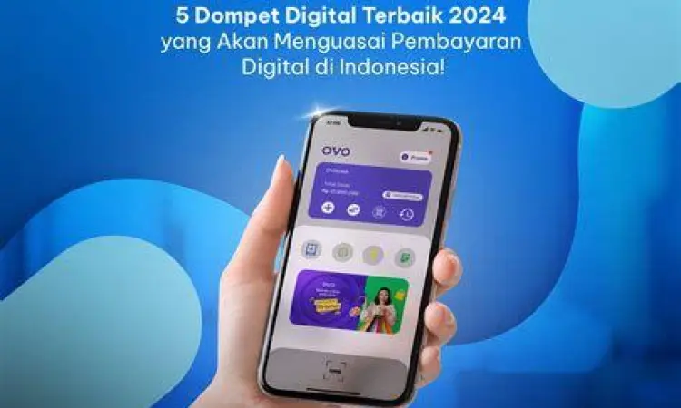 Metode Pembayaran Digital Logo dompet digital DANA dan PayPal