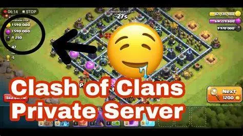 Private Server Gameplay Gameplay di private server Clash of Clans