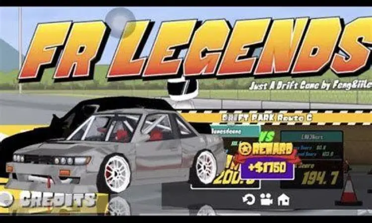 Tandem Drift Battle Pertarungan tandem drift di lintasan balap FR Legends