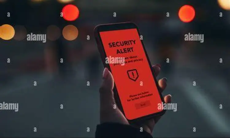 Peringatan keamanan pada smartphone Android