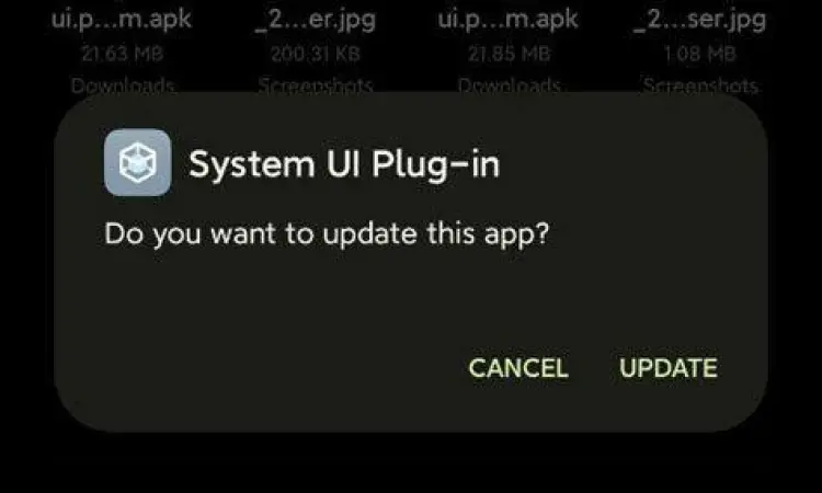 Instalasi APK hasil modifikasi