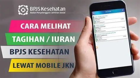 Pembayaran Iuran JKN Menu pembayaran iuran di aplikasi