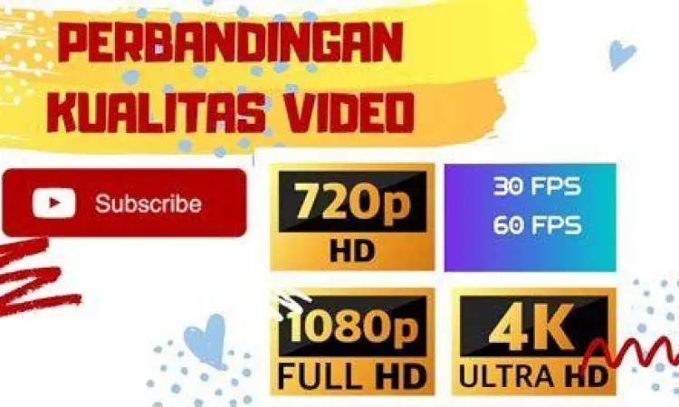 Perbandingan kualitas video 4K pada aplikasi streaming