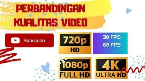 Kualitas Video 4K Perbandingan kualitas video 4K pada aplikasi streaming
