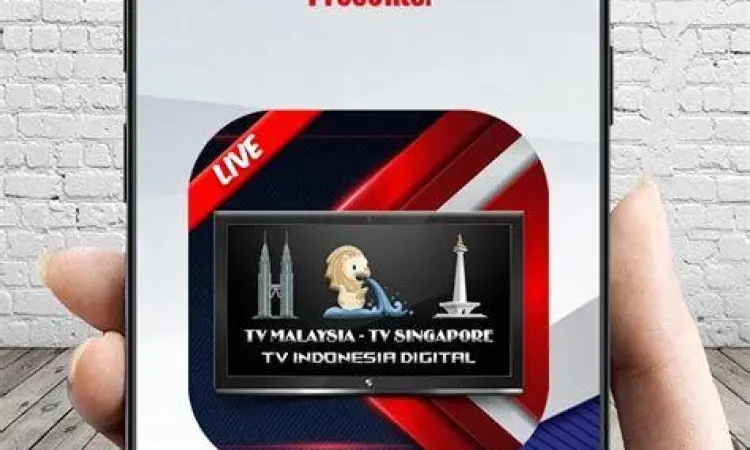 Streaming TV Digital Daftar aplikasi TV digital di layar smartphone