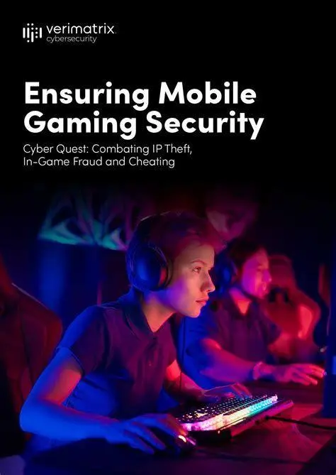 Keamanan Akun Game Konsep keamanan mobile gaming