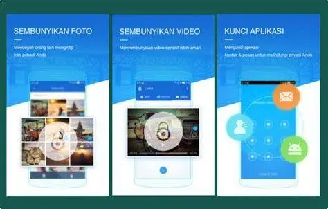 Keamanan Unduh Aplikasi Ilustrasi keamanan mengunduh aplikasi di smartphone