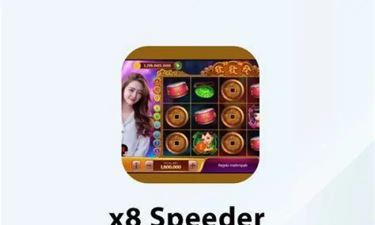 Ilustrasi download aplikasi x8 speeder higgs domino