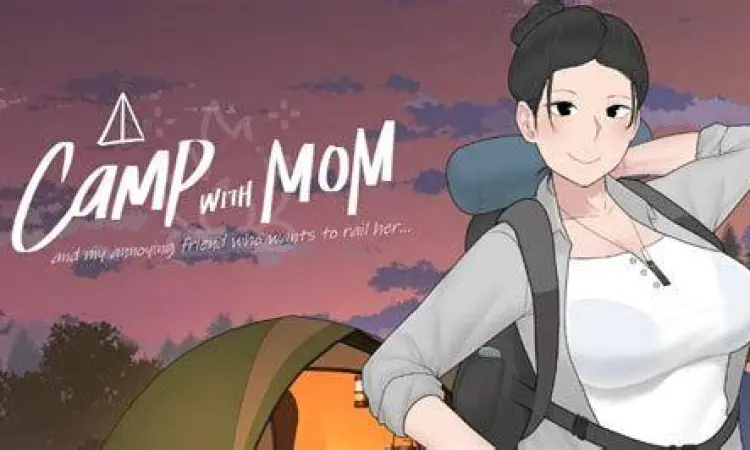 Antarmuka permainan Camp With Mom APK