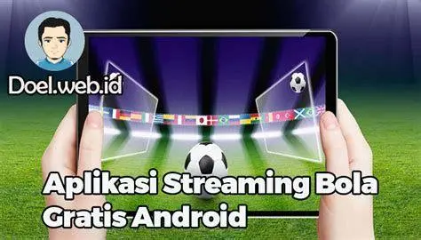 Live Streaming Sepak Bola Tampilan siaran sepak bola di ponsel
