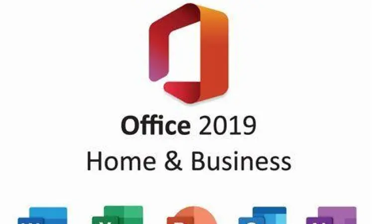 Antarmuka aplikasi Microsoft Office 2019 yang belum aktif