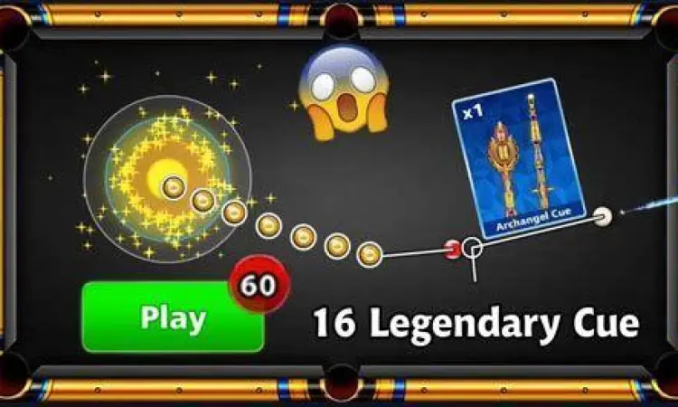 Koleksi tongkat legendaris di 8 Ball Pool