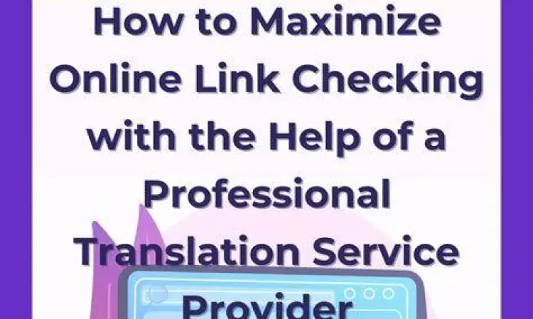 Checking Translation Quality Seorang profesional sedang mengecek akurasi terjemahan di tablet