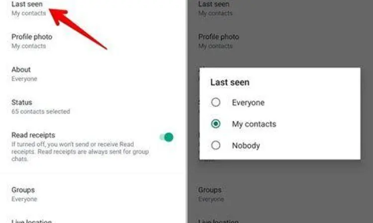 Pengaturan keamanan dan perangkat tertaut di WhatsApp