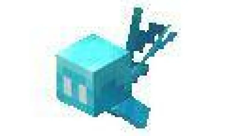 Allay Sang Pembantu Setia Mob Allay sedang membawa item di Minecraft 1.19