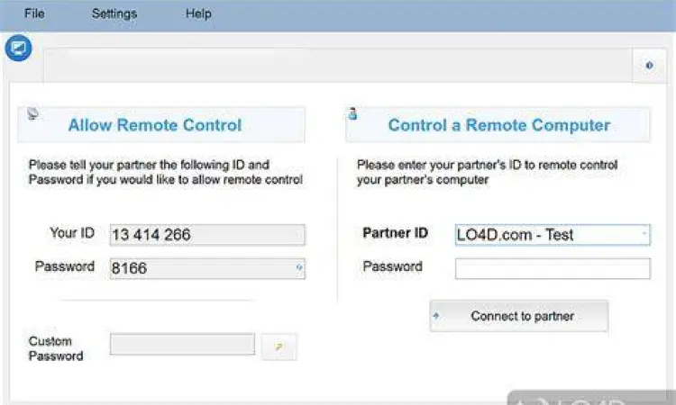 Fitur utama dalam antarmuka UltraViewer