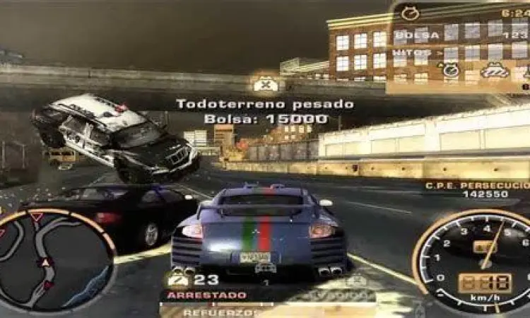 Police Pursuit NFS Most Wanted Pengejaran polisi intens di Need for Speed Most Wanted