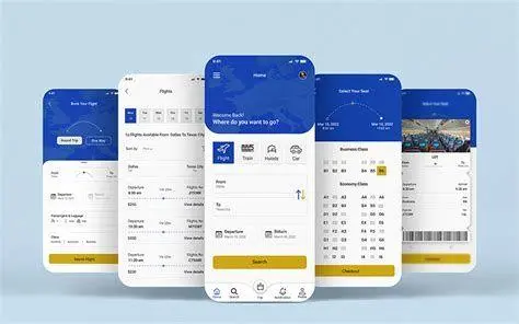 Antarmuka Aplikasi BO Tampilan antarmuka sistem booking online