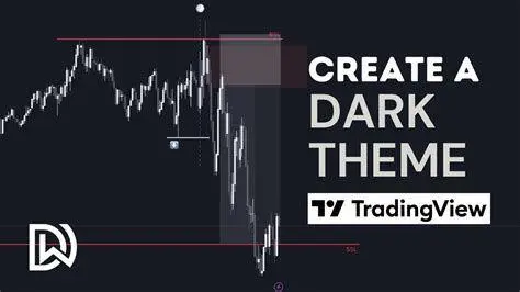 Optimalisasi Visual Trading Konfigurasi mode gelap pada aplikasi TradingView Android
