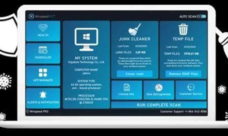 Optimasi sistem operasi menggunakan software pembersih