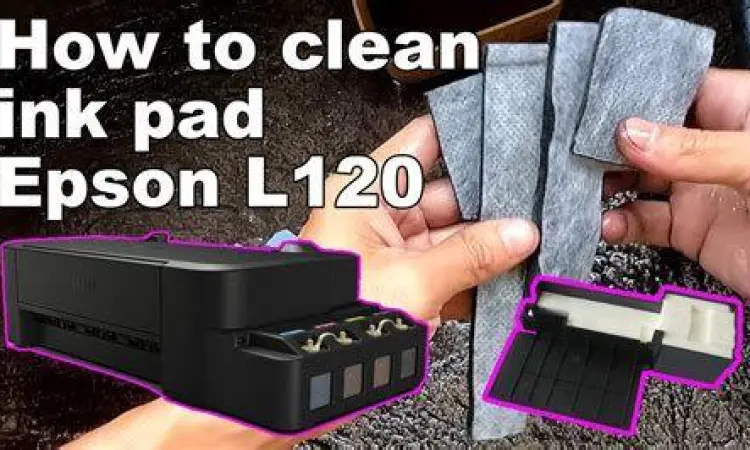 Pembersihan Fisik Waste Ink Pad Proses pembersihan fisik busa printer