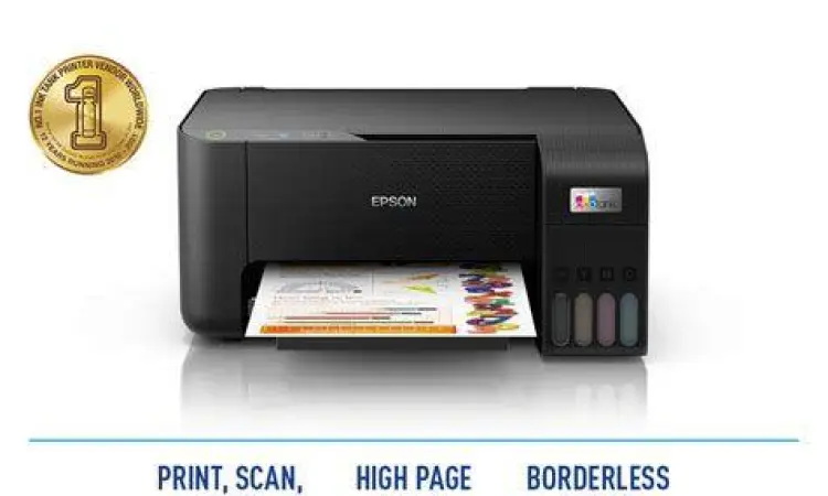 Printer Epson EcoTank L3210 dengan botol tinta